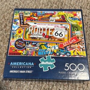Jigsaw puzzle 
Route 66 
500 pieces